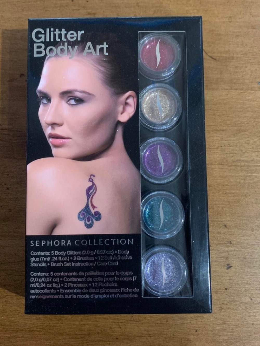 Sephora Collection Glitter Body Art Kit New In Box